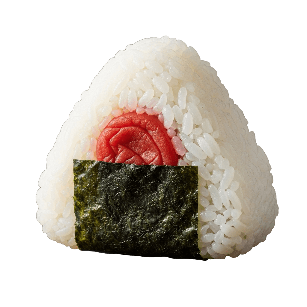 Umeboshi Onigiri - カテゴリ: onigiri (Japanese Assets) - 高品質透過PNG画像素材 | Free Transparent PNG Umeboshi Onigiri