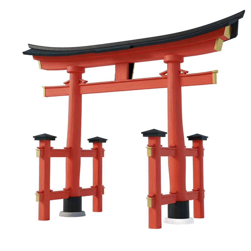gate1-torii-16 - カテゴリ: torii (Japanese Assets) - 高品質透過PNG画像素材 | Free Transparent PNG gate1-torii-16