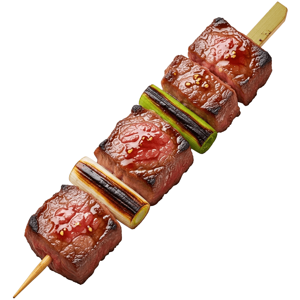 Beef Skewer Yakitori - カテゴリ: yakitori (Japanese Assets) - 高品質透過PNG画像素材 | Free Transparent PNG Beef Skewer Yakitori
