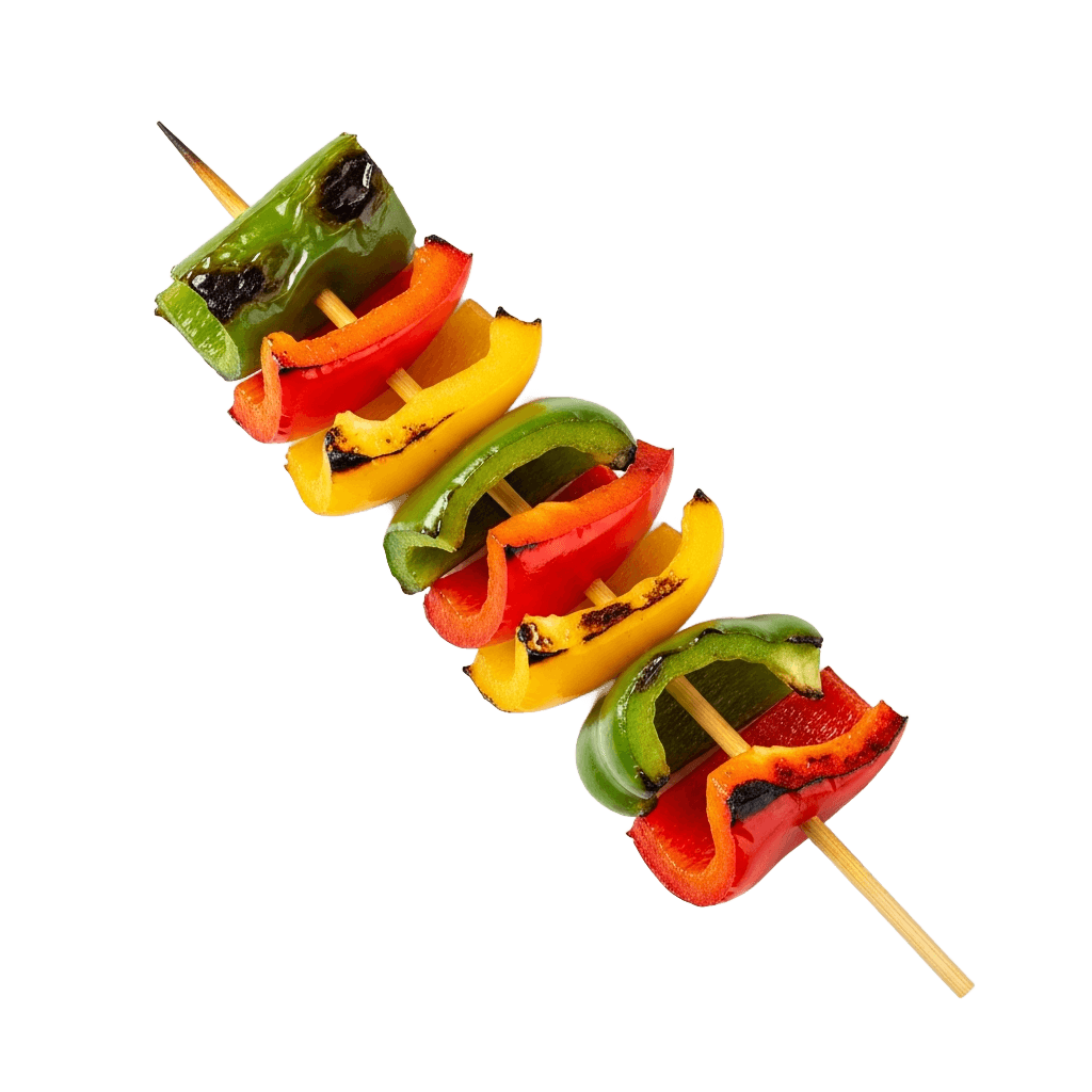 Bell Pepper Yakitori - カテゴリ: yakitori (Japanese Assets) - 高品質透過PNG画像素材 | Free Transparent PNG Bell Pepper Yakitori